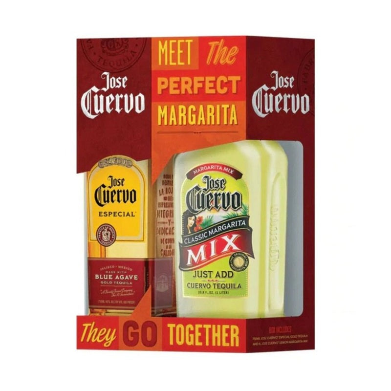 Jose Cuervo Especial Gold Tequila & Classic Margarita Mix Pack - LoveScotch.com