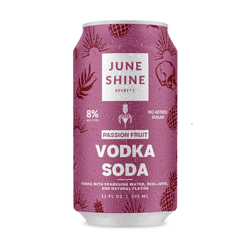 JuneShine Passion Fruit Vodka Soda 4-Pack Cocktail - LoveScotch.com