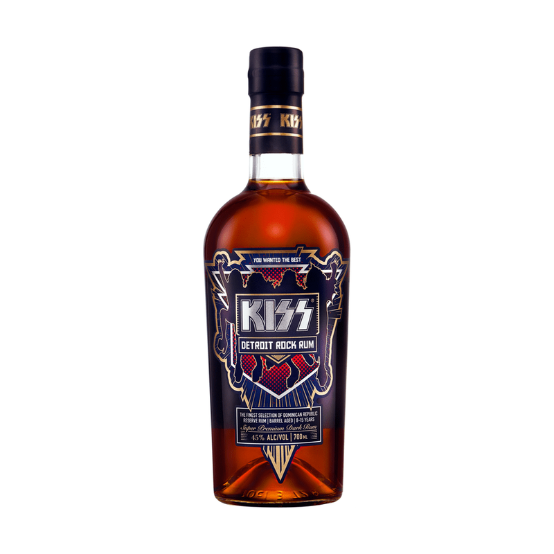 KISS Detroit Rock Dark Rum - LoveScotch.com