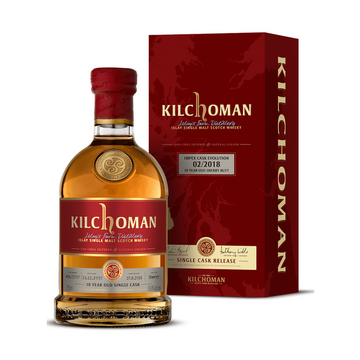 Kilchoman Impex Cask Evolution 02/2018 10 Year Old Sherry Butt Single Cask Islay Single Malt Scotch Whisky - LoveScotch.com