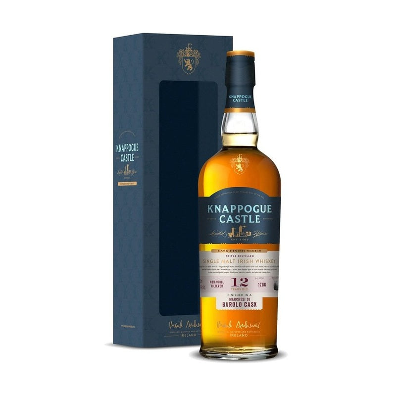 Knappogue Castle 12 Year Old Marchesi Di Barolo Cask Finish Single Malt Irish Whiskey - LoveScotch.com