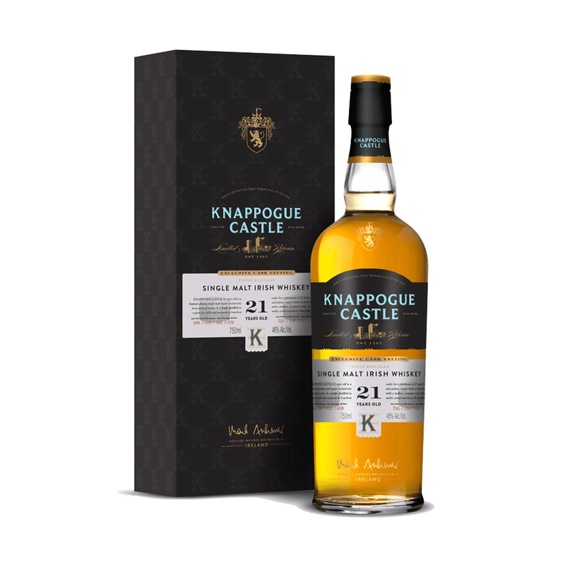 Knappogue Castle 21 Year Old Single Malt Irish Whiskey - LoveScotch.com