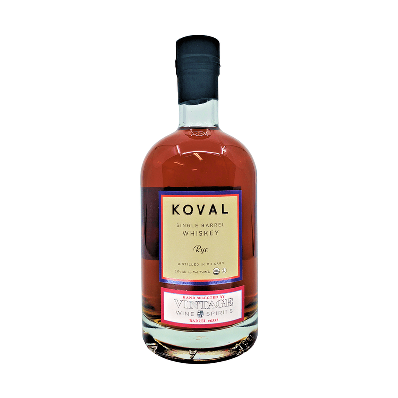 Koval Single Barrel Selected by VW&S Rye Whiskey - LoveScotch.com