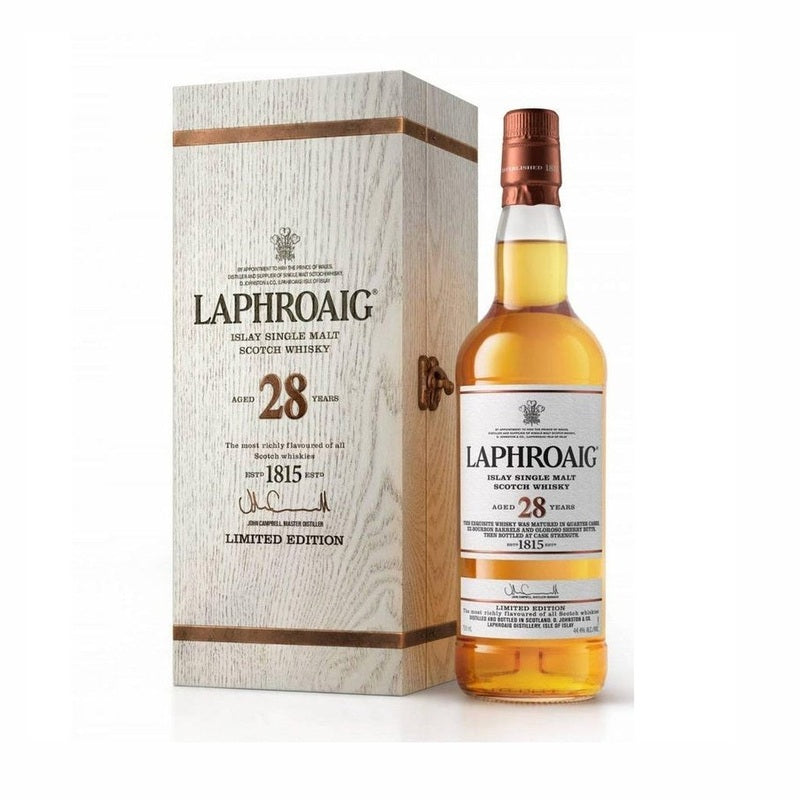 Laphroaig 28 Year Old Islay Single Malt Scotch Whisky Limited Edition - LoveScotch.com