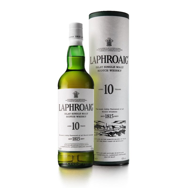 Laphroaig 10 Year Old Islay Single Malt Scotch Whisky - LoveScotch.com