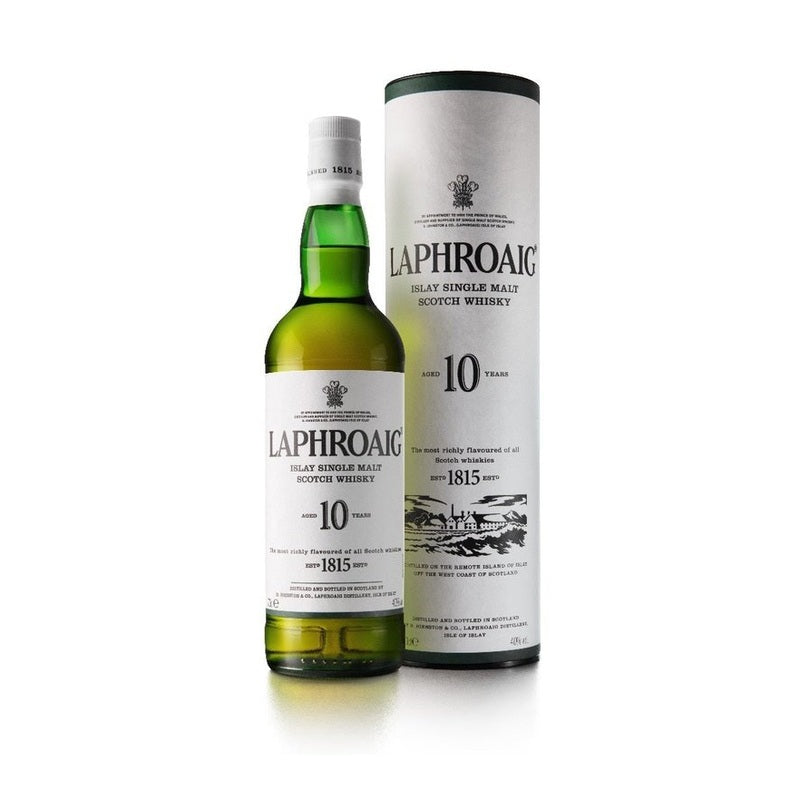 Laphroaig 10 Year Old Islay Single Malt Scotch Whisky - LoveScotch.com