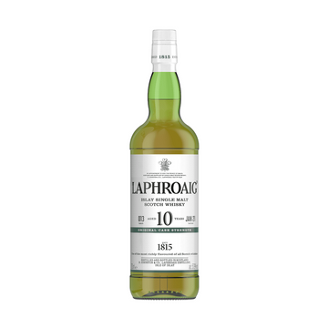 Laphroaig 10 Year Old Original Cask Strength Islay Single Malt Scotch Whisky - LoveScotch.com
