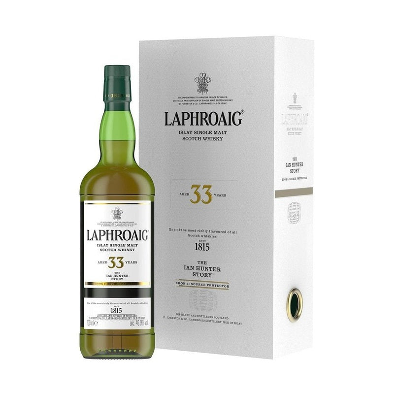 Laphroaig 33 Year Old 'The Ian Hunter Story Book 3: Source Protector' Islay Single Malt Scotch Whisky - LoveScotch.com