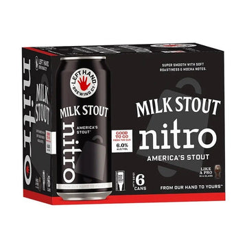 Left Hand Brewing Co. Nitro Milk Stout Beer 6-Pack - LoveScotch.com