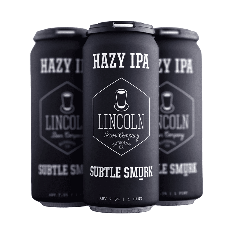 Lincoln Beer Co. Subtle Smurk Hazy IPA Beer 4-Pack - LoveScotch.com