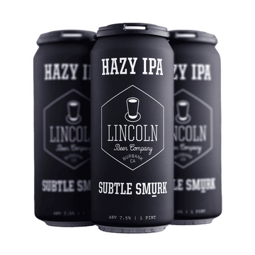 Lincoln Beer Co. Subtle Smurk Hazy IPA Beer 4-Pack - LoveScotch.com