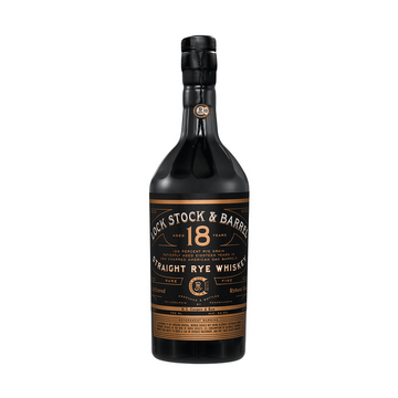 Lock Stock & Barrel 18 Year Old Straight Rye Whiskey - LoveScotch.com