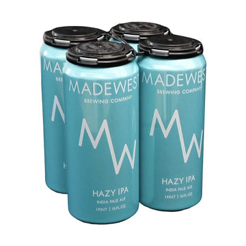 MadeWest Brewing Co. Hazy IPA Beer 4-Pack - LoveScotch.com