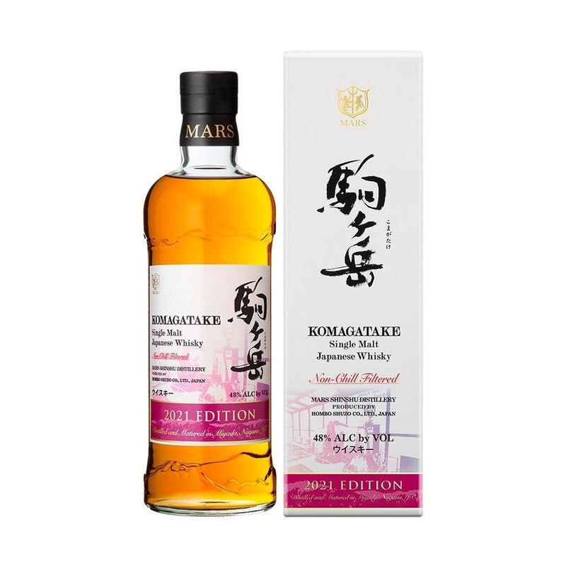 Mars Komagatake 2021 Edition Single Malt Japanese Whiskey - LoveScotch.com