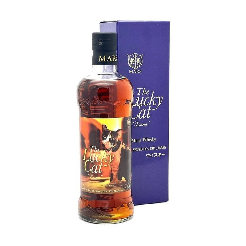 Mars 'The Lucky Cat Luna' Blended Japanese Whisky - LoveScotch.com
