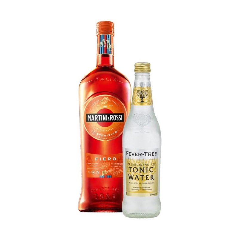 Martini Rossi 'Fiero' & Fever Tree Gift Set - LoveScotch.com