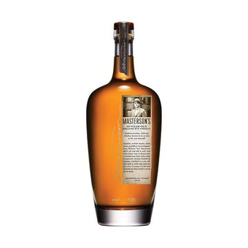 Masterson's 10 Year Old Straight Rye Whiskey - LoveScotch.com