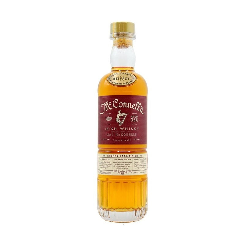McConnell's 5 Year Old Sherry Cask Finish Irish Whisky - LoveScotch.com