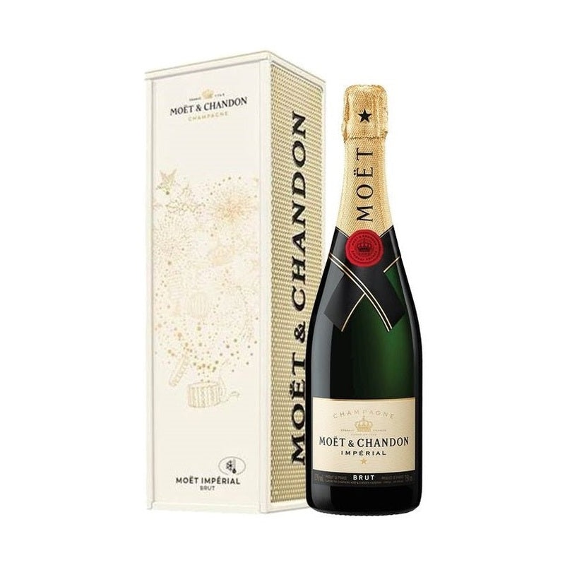 Moët & Chandon Impérial Brut Champagne Metal Gift Box - LoveScotch.com