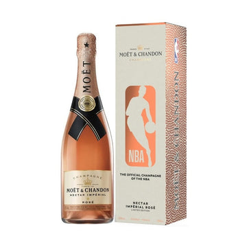 Moët & Chandon Nectar Impérial Rosé Champagne NBA Gift Box - LoveScotch.com