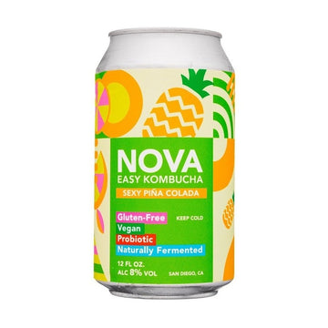 Nova Easy Kombucha Sexy Pina Colada 4-Pack - LoveScotch.com
