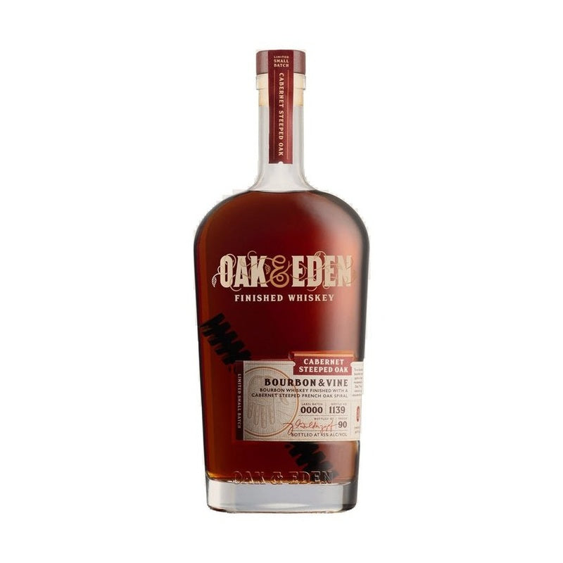 Oak & Eden Cabernet Steeped Oak Bourbon & Vine Whiskey - LoveScotch.com