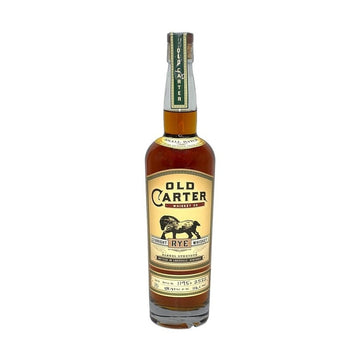 Old Carter Straight Rye Whiskey Batch No. 10 - LoveScotch.com