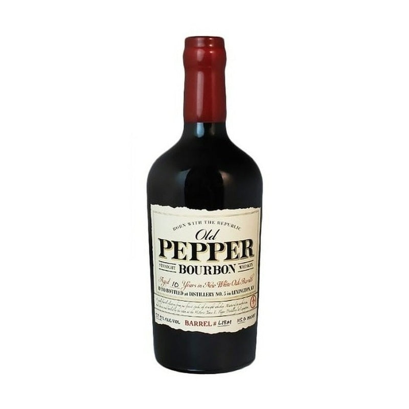 Old Pepper 10 Year Old Single Barrel Bourbon - LoveScotch.com