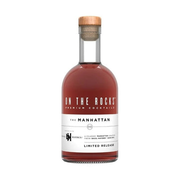 On The Rocks 'The Manhattan' Premium Cocktail 375ml - LoveScotch.com