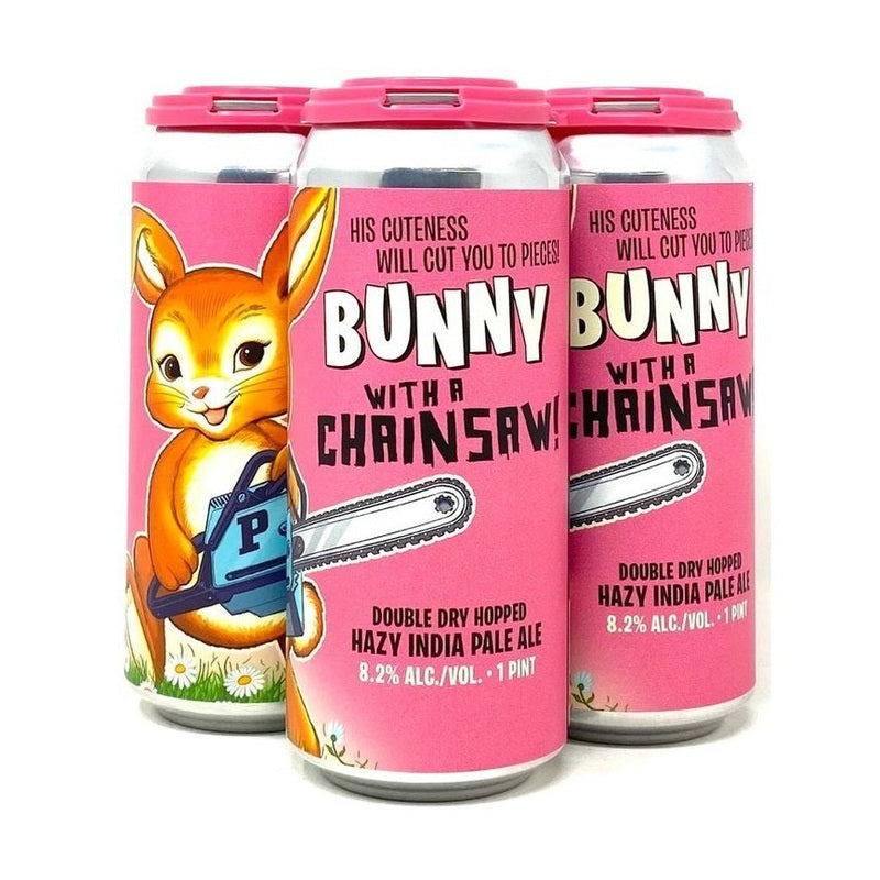 Paperback Brewing Co. Bunny with a Chainsaw! Hazy IPA Beer 4-Pack - LoveScotch.com