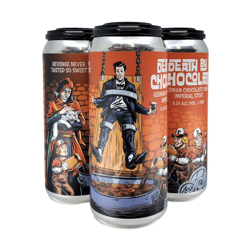 Paperback Brewing Co. Death by Chocolate Imperial Stout Beer 4-Pack - LoveScotch.com