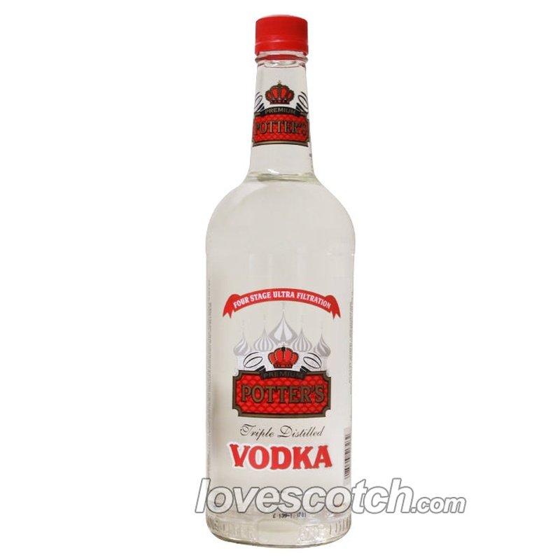 Potter's Vodka (Liter) - LoveScotch.com