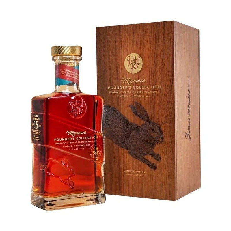 Rabbit Hole 15 Year Old Mizunara Founder’s Collection Kentucky Straight Bourbon Whiskey - LoveScotch.com