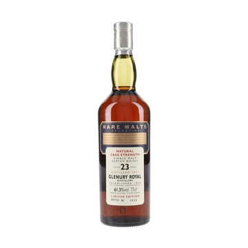 Rare Malts Selection Glenury Royal 23 Year Old Distilled 1971 Natural Cask Strength Single Malt Scotch Whisky - LoveScotch.com
