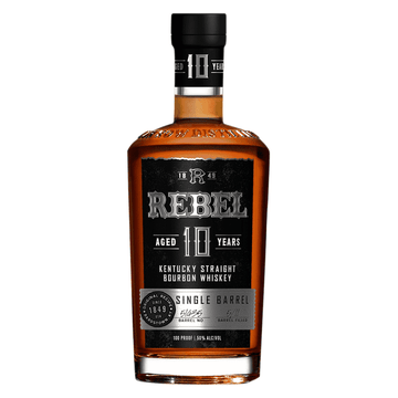 Rebel 10 Year Old Single Barrel Kentucky Straight Bourbon Whiskey - LoveScotch.com