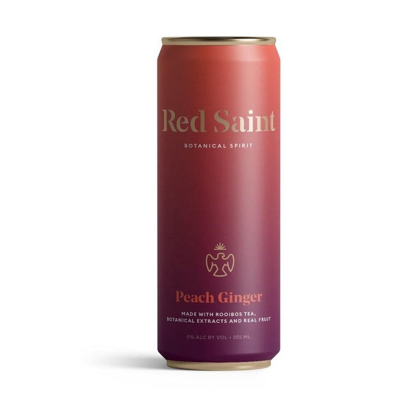 Red Saint Peach Ginger Botanical Spirit 4-Pack - LoveScotch.com