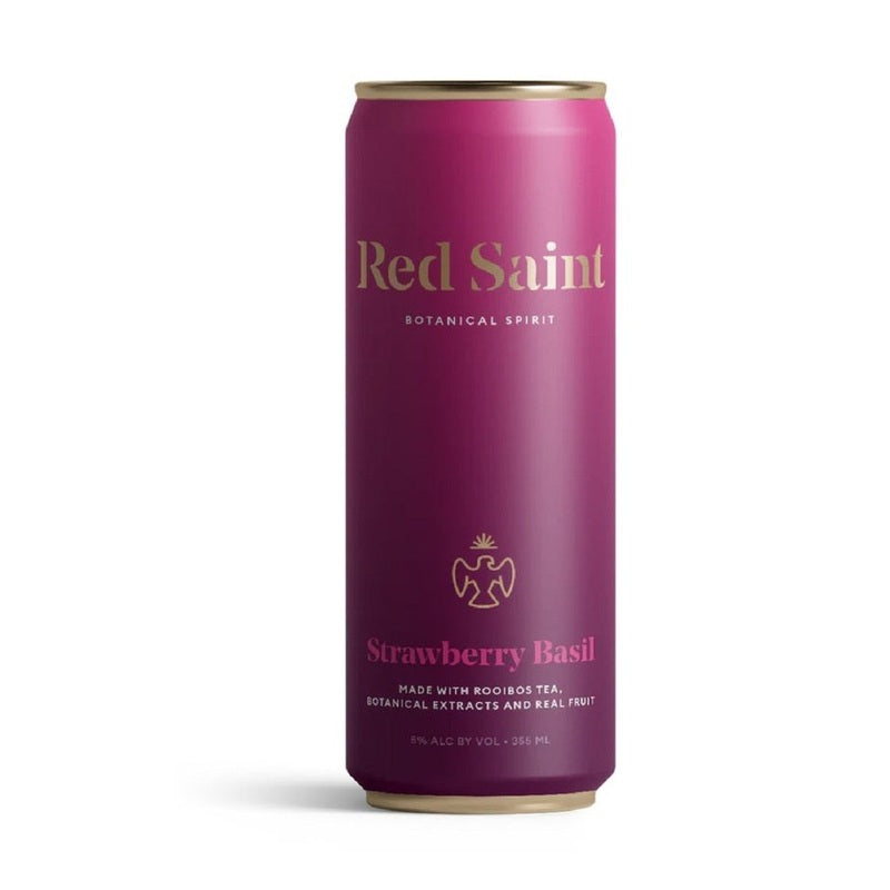 Red Saint Strawberry Basil Botanical Spirit 4-Pack - LoveScotch.com