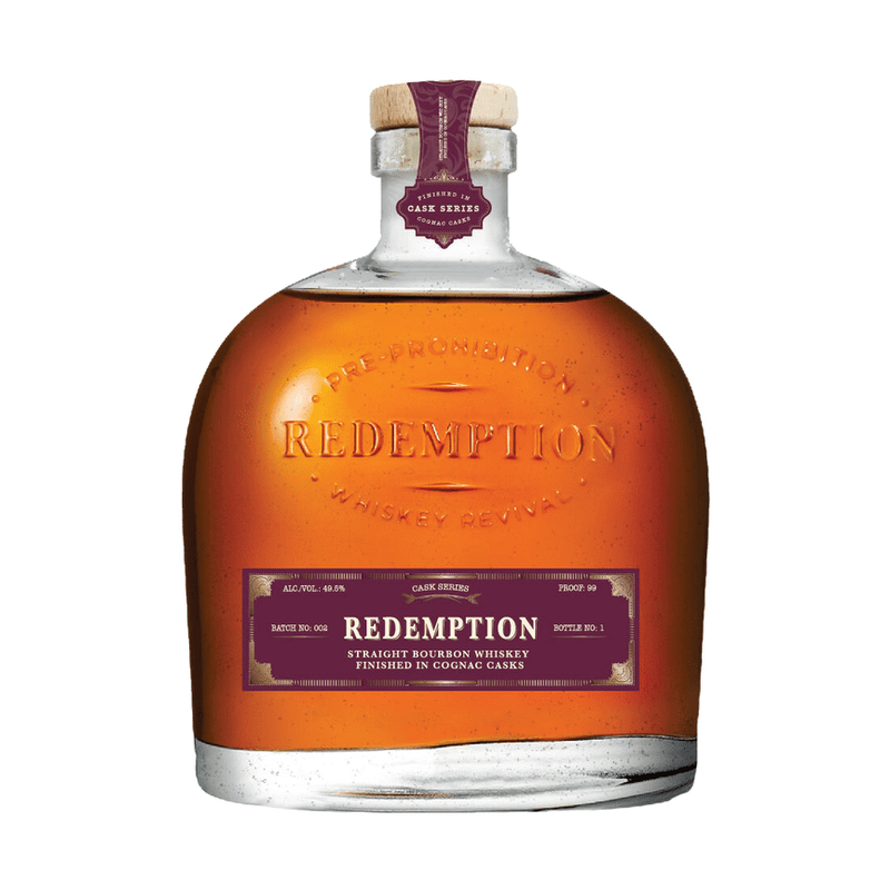 Redemption Cognac Cask Finish Straight Bourbon Whiskey - LoveScotch.com