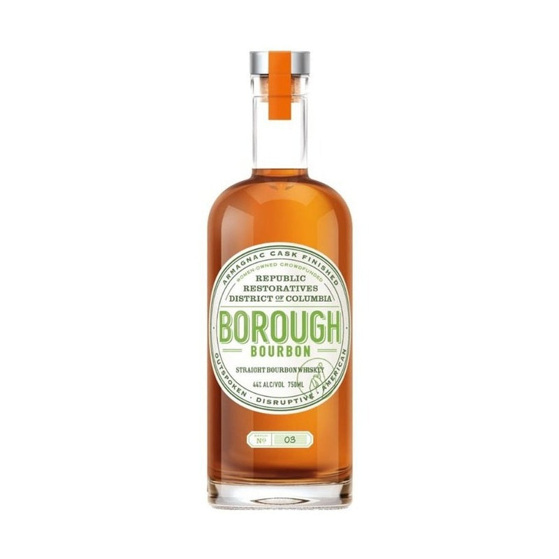 Republic Restoratives Borough Bourbon Armagnac Cask Finished Batch No. 3 Straight Bourbon Whiskey - LoveScotch.com