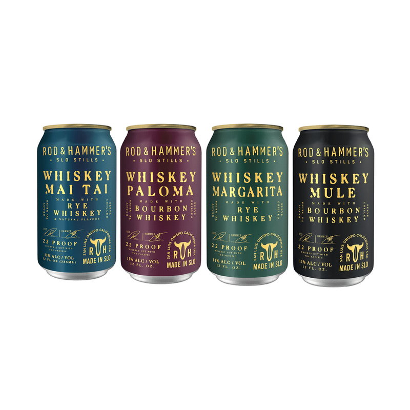 Rod & Hammer's SLO Stills Whiskey Cocktails Variety 8-Pack - LoveScotch.com