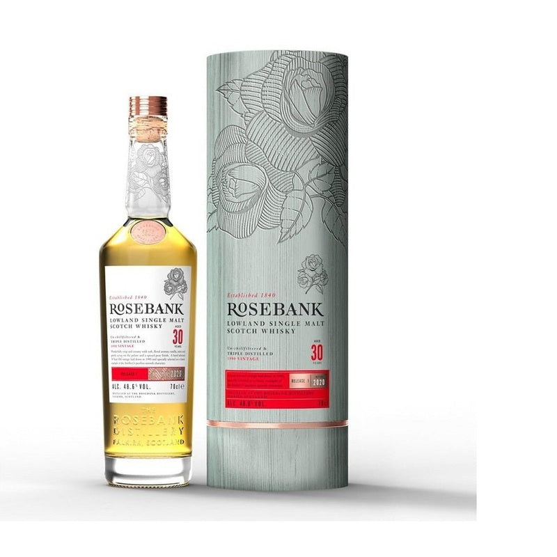 Rosebank 30 Year Old Lowland Single Malt Scotch Whisky - LoveScotch.com