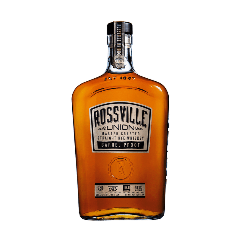 Rossville Union Master Crafted Barrel Proof Straight Rye Whiskey - LoveScotch.com