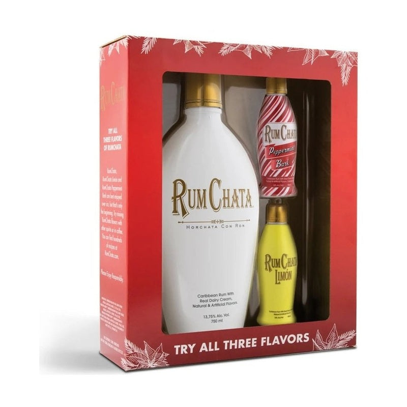 RumChata Original with Peppermint Bark & Limon VAP Gift Set LoveScotch.com RumChata Original with Peppermint Bark & Limon VAP Gift Set LoveScotch.com
