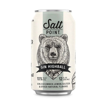 Salt Point Gin Highball Canned Cocktail 4-Pack - LoveScotch.com