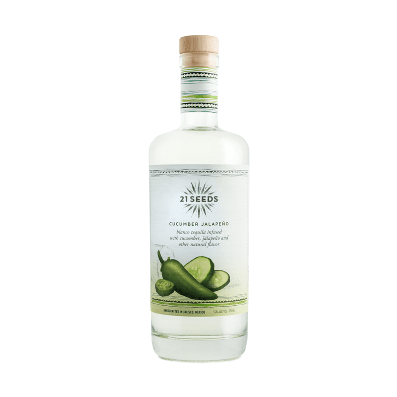 21 Seeds Cucumber Jalapeno Infused Blanco Tequila - LoveScotch.com