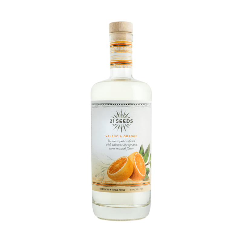 21 Seeds Valencia Orange Infused Blanco Tequila - LoveScotch.com