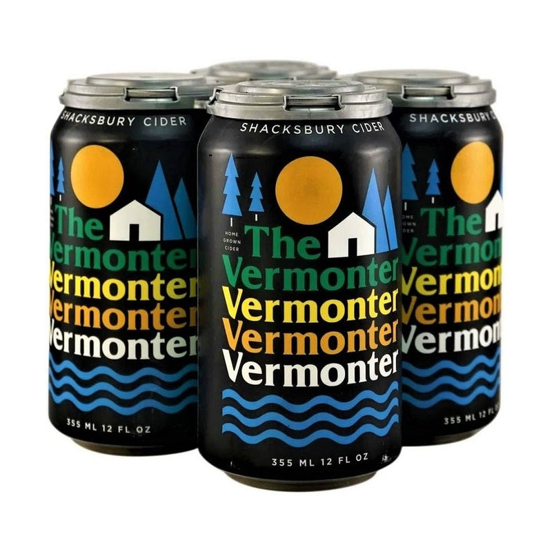 Shacksbury 'The Vermonter' Cider 4-Pack - LoveScotch.com