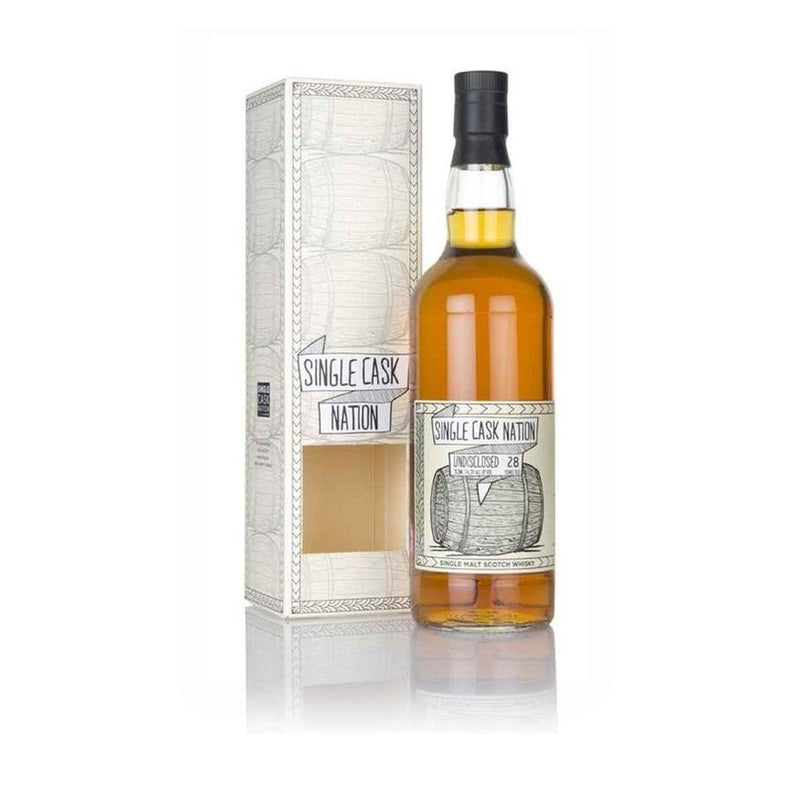 Single Cask Nation Undisclosed Speyside 28 Year Old Single Malt Scotch Whisky - LoveScotch.com