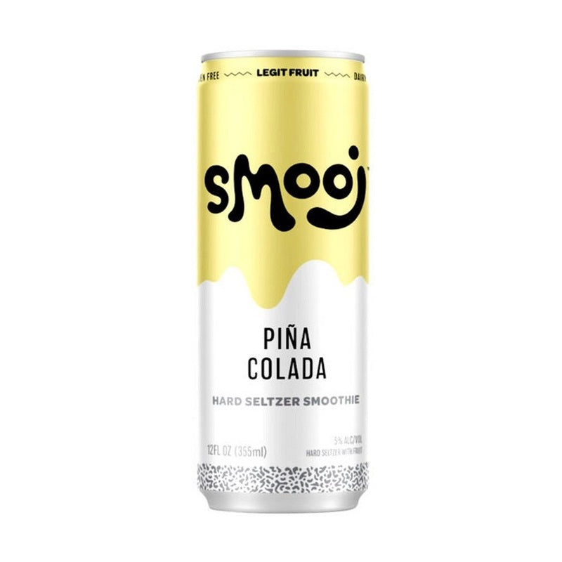 Smooj 'Pina Colada' Hard Seltzer Smoothie 4-Pack - LoveScotch.com