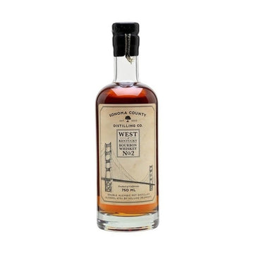 Sonoma County Distilling Co. West of Kentucky Bourbon Whiskey - LoveScotch.com